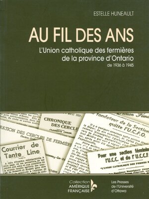 cover image of Au fil des ans